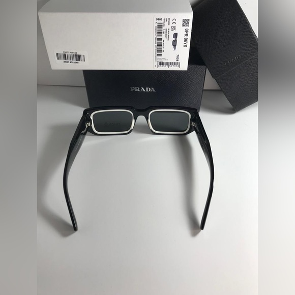 New - 💯Authentic - New - Prada Eyewear PR 06YS rectangle frame sunglasses - Picture 12 of 16
